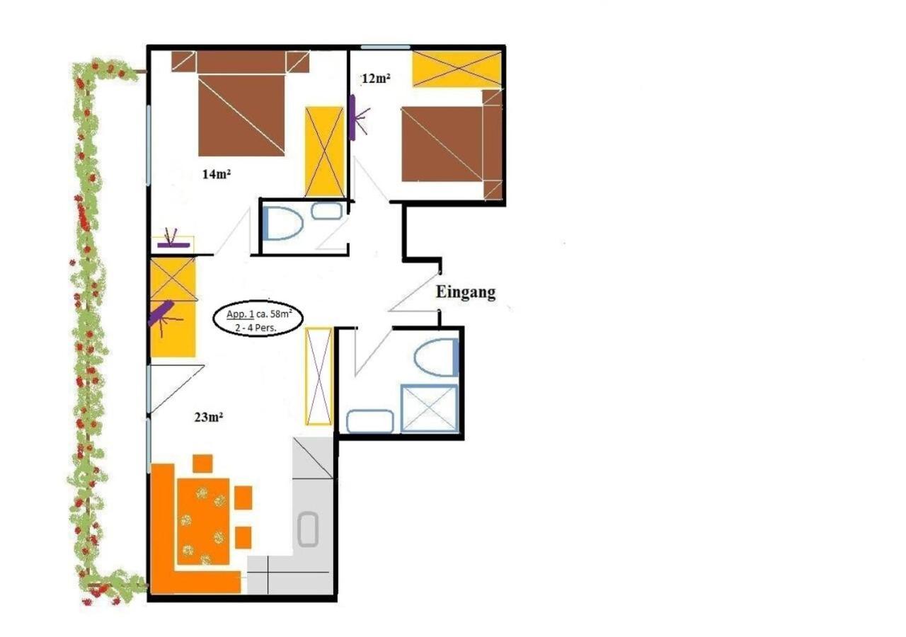 Haus Wildebene Appartement Sankt Anton am Arlberg Kamer foto